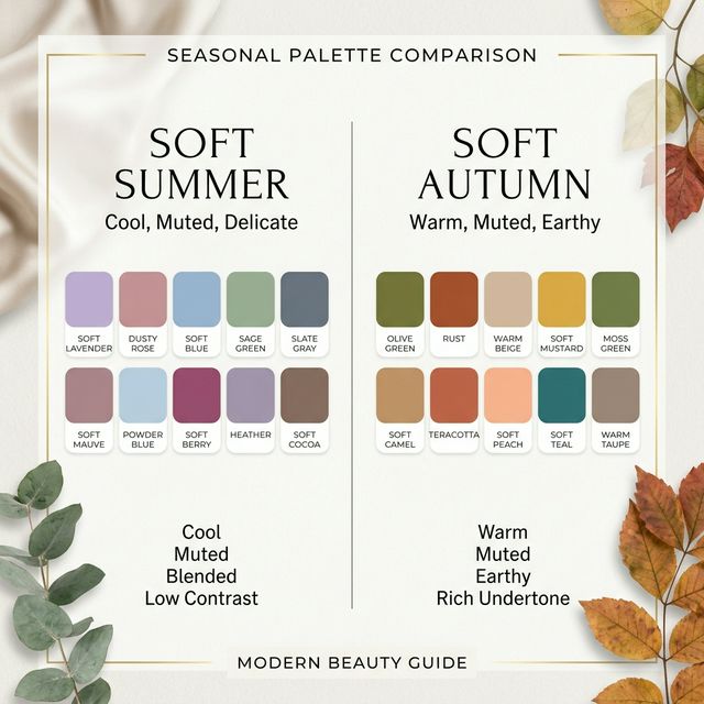 Soft Summer Palette