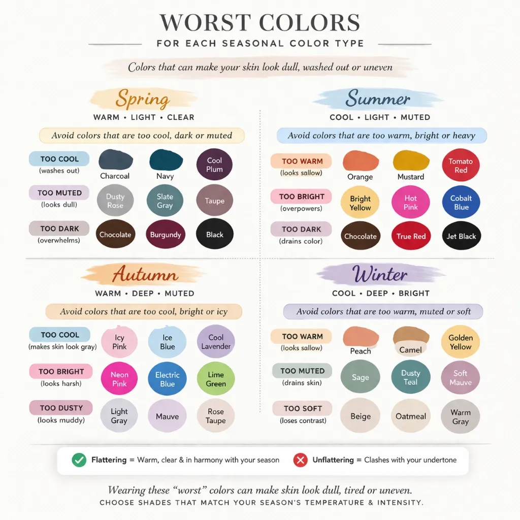 Worst Colors Palette