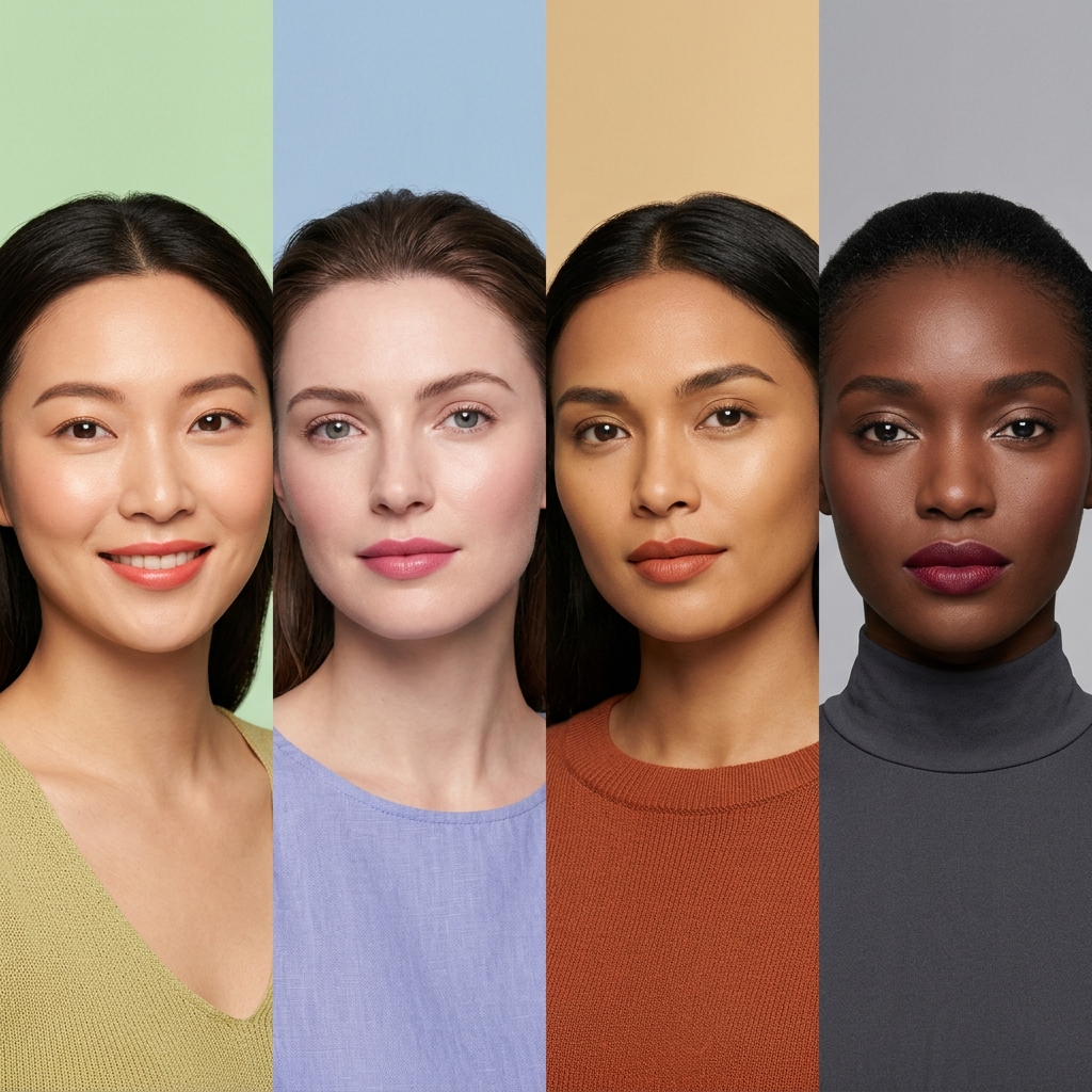 Seasonal Color Types Makeup