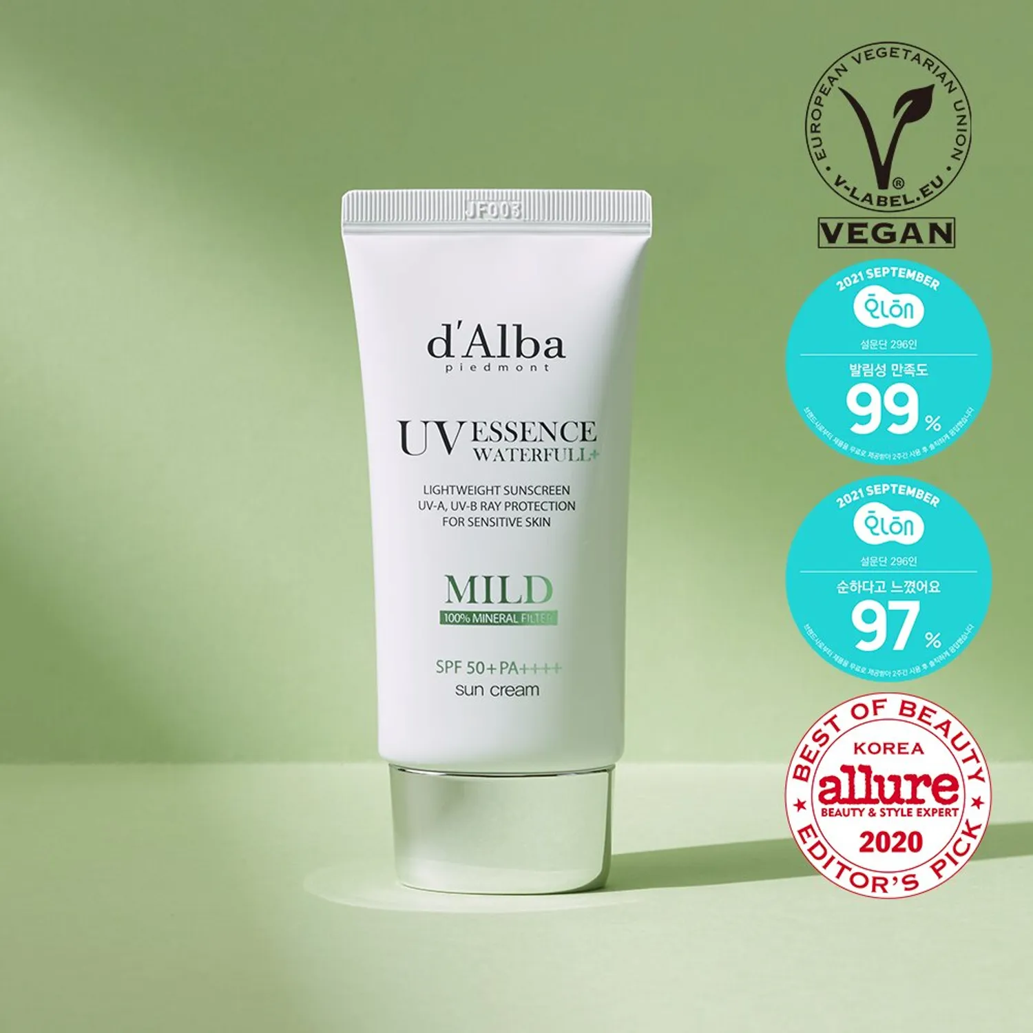 d’Alba Waterfull Mild Sun Cream