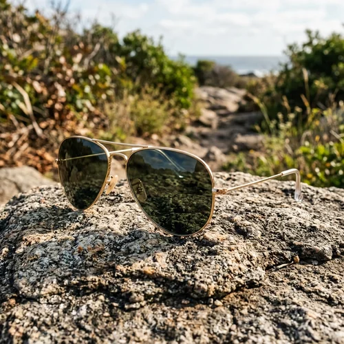 Illustrative aviator frame