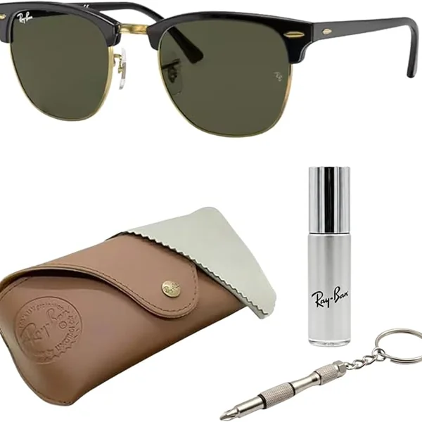 Ray-Ban RB3016 Clubmaster Classic Square Sunglasses